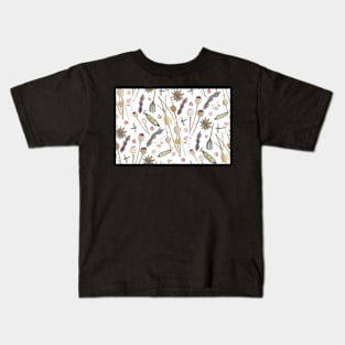 Seed Pods in the Wild Kids T-Shirt